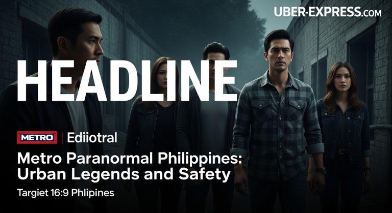 Night scene in Manila with ghostly silhouettes and rainy weather.