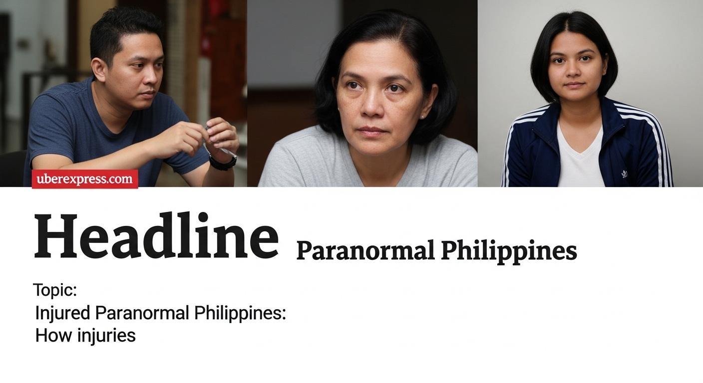 Editorial concept image showing a dimly lit Philippine city with ghostly silhouettes and a calm, investigative mood.