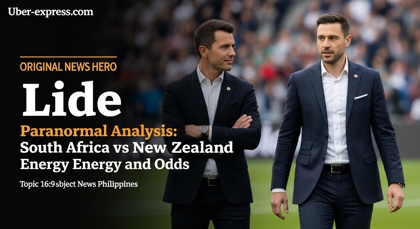 Paranormal-tinged stadium scene for South Africa vs New Zealand semifinal.