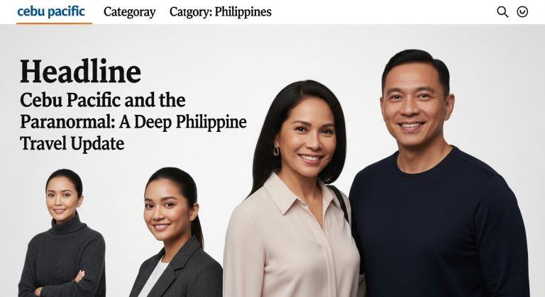 Paranormal travel analysis in the Philippines focusing on Cebu Pacific